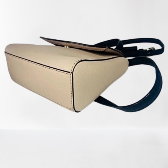 ‼️NWOT KATE SPADE Black and Tan ColorBlock Satchel Crossbody PLUS 12 Item Bundle - Picture 4 of 11